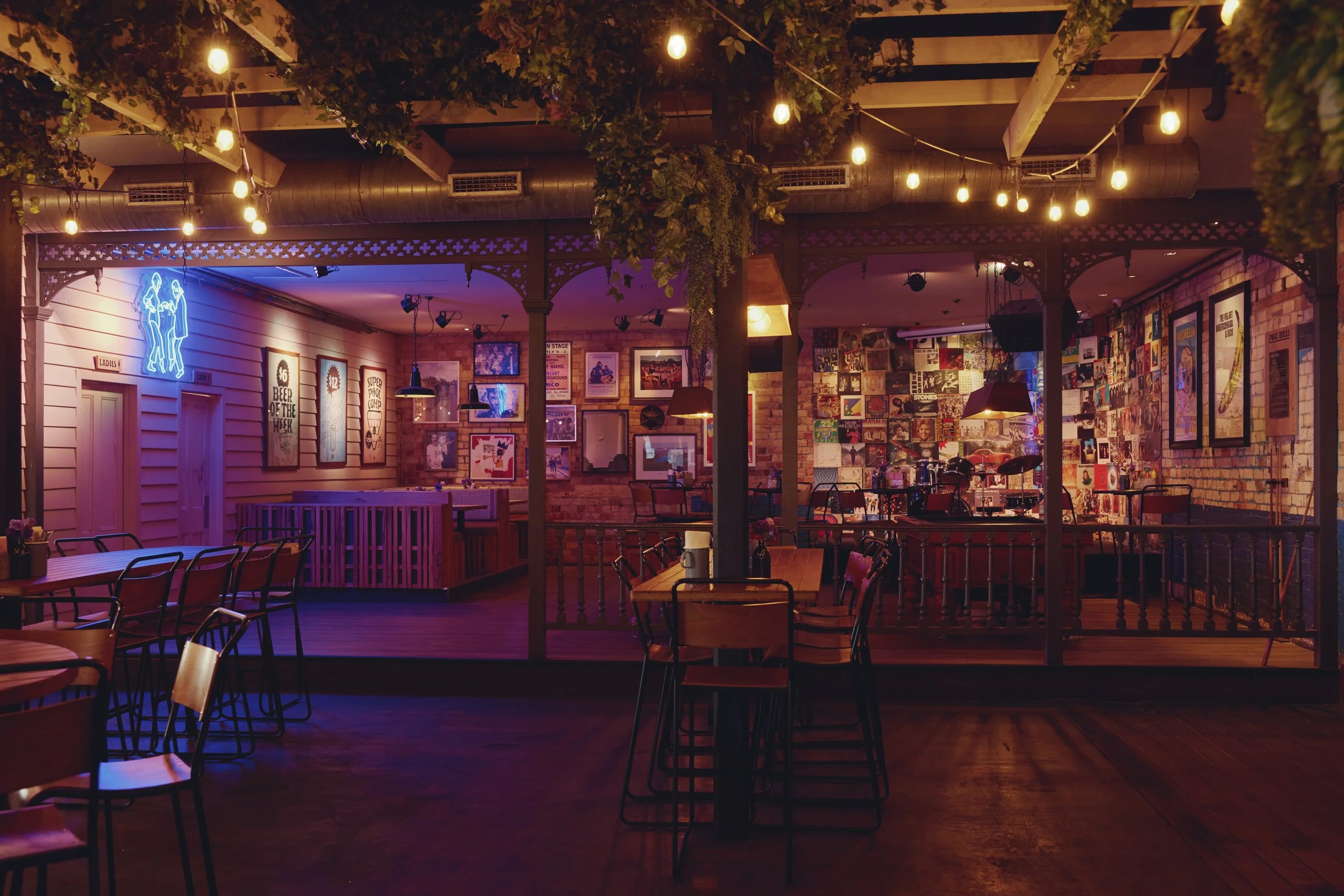 Exclusive raised function area at Mr Murdoch’s in Auckland