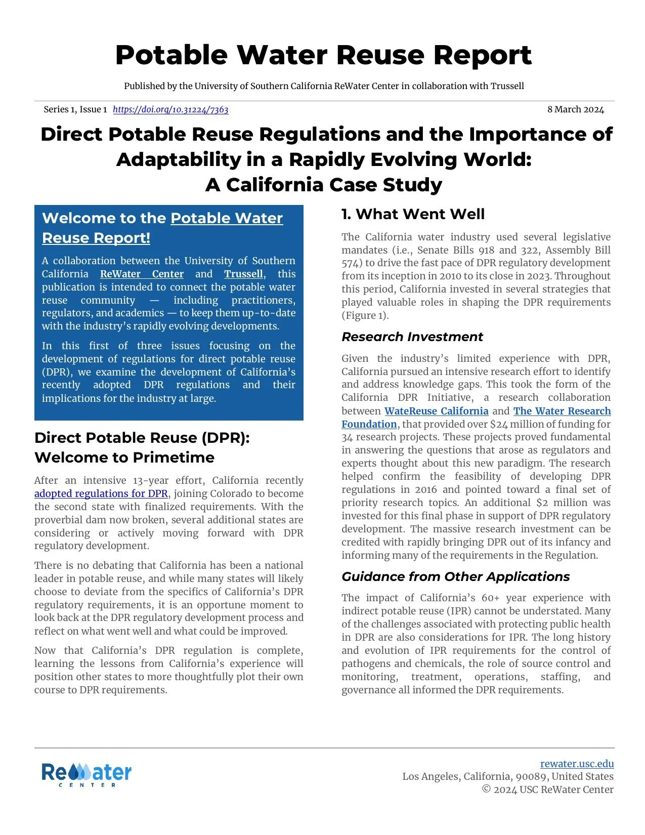 Issue 1, the cover