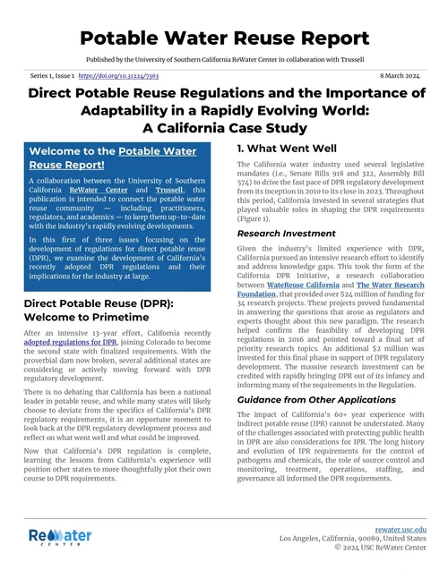 Report Issue 1, page 1 of 5