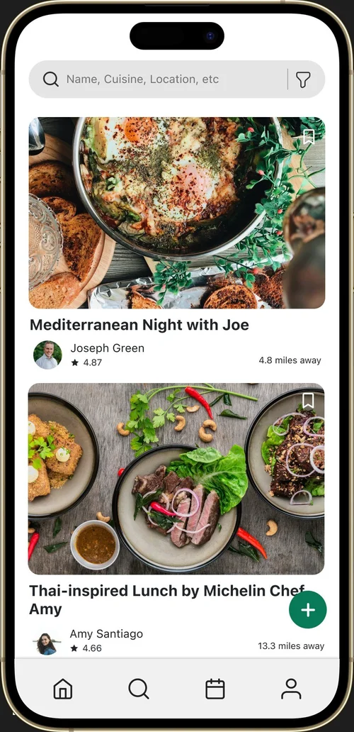 Home: dinners near you