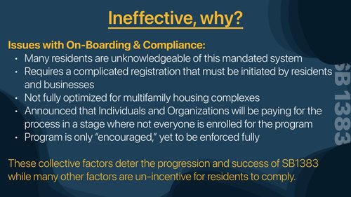 Ineffective, why?
