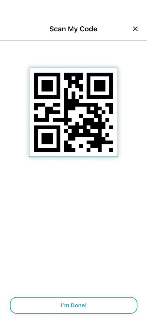 Scan at the bin: the code