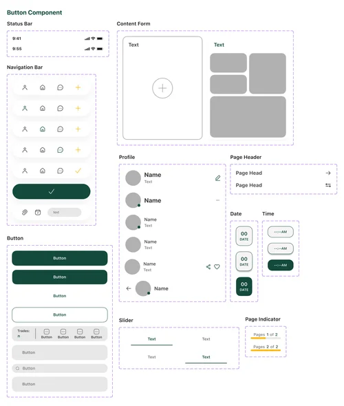 Button components