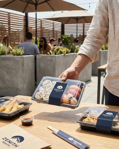 Takeout boxes
