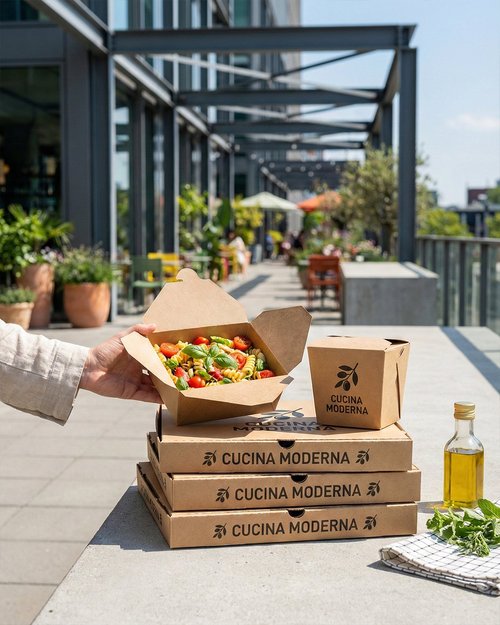 Takeout boxes