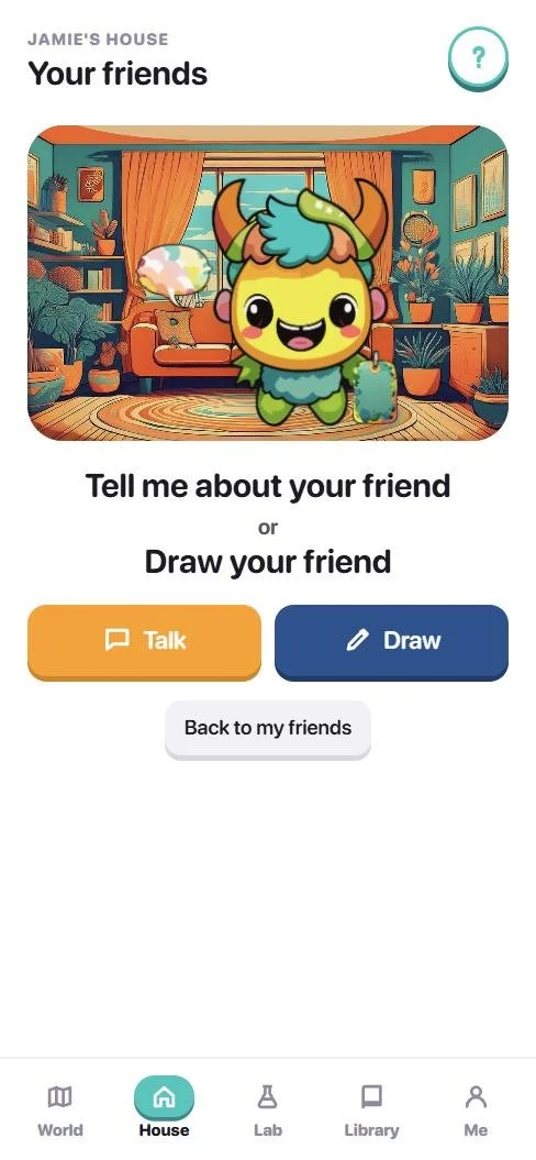 Talk or draw