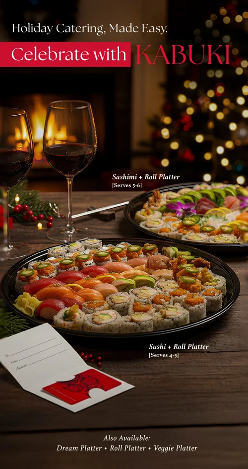 Kabuki: Holiday catering