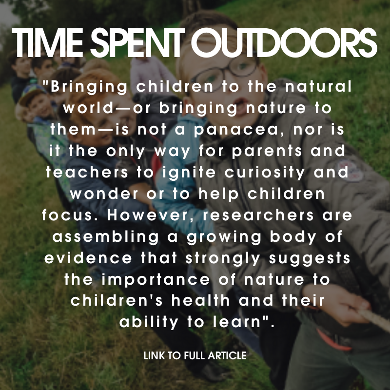 Time Spent Outdoors