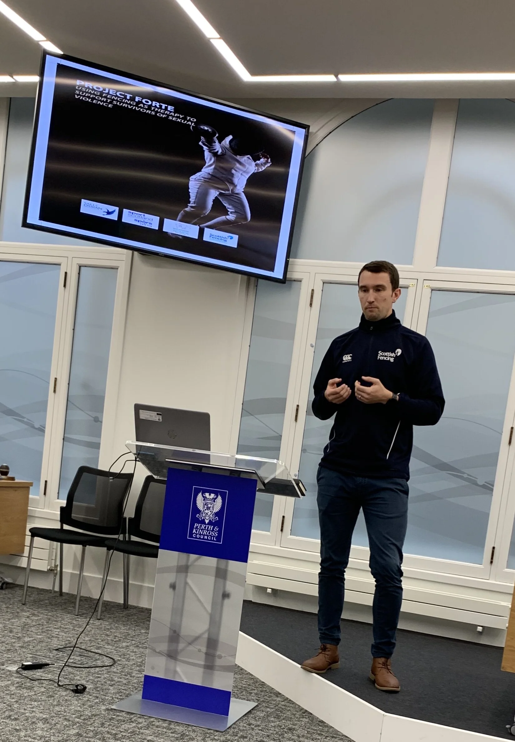 Blair Cremin departs Scottish Fencing