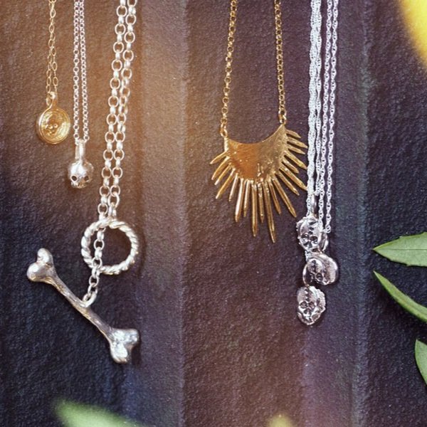 SLAB Jewellery | Memento mori jewellery | Skull rings, spike earrings ...