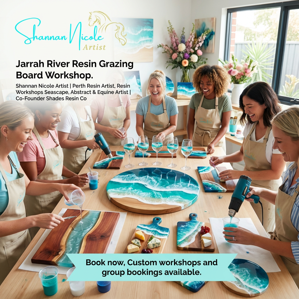 River Resin Workshop – Charcuterie Board