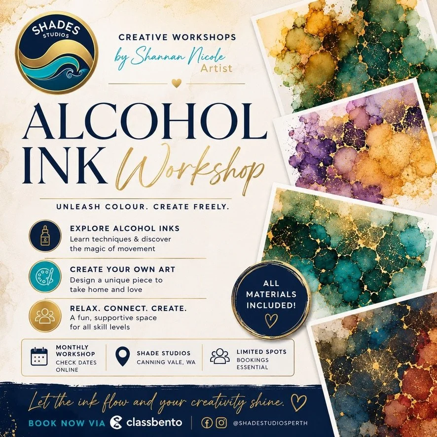 Alcohol Ink Workshop