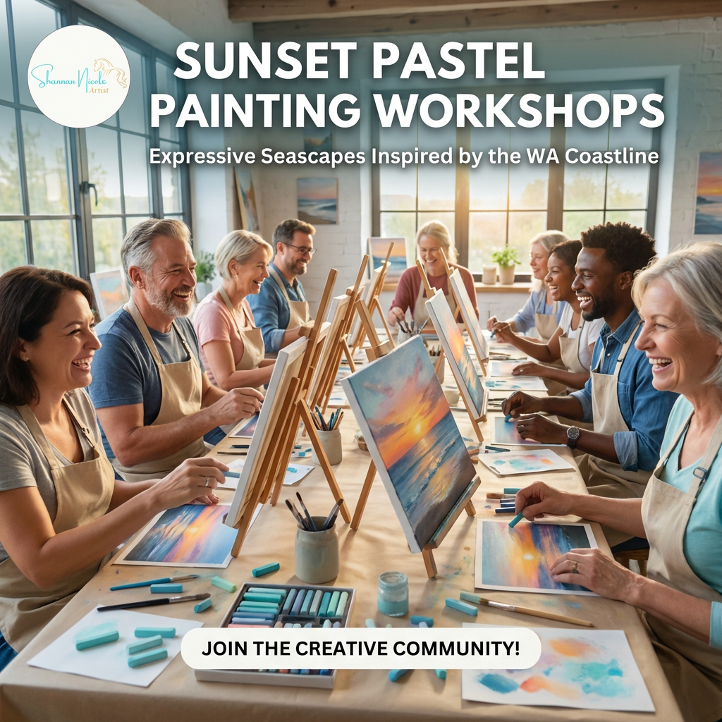 Pastel Painting Workshop  – Seascapes & Sunsets
