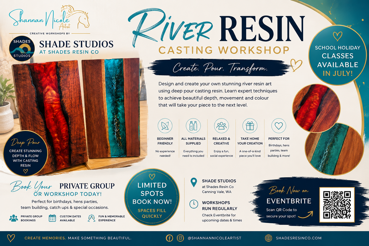 River Resin Workshop