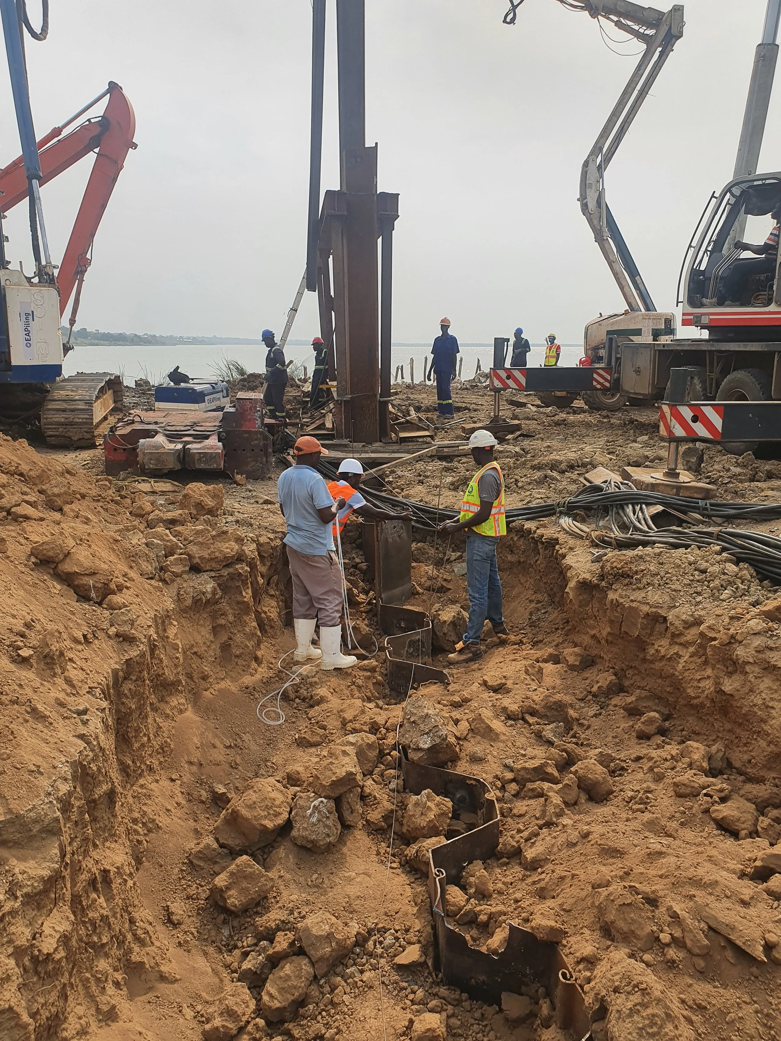 Ntoroko Lakeport: Sheet Pile Wharf and Rotary Piled Jetty, January 2022 ...