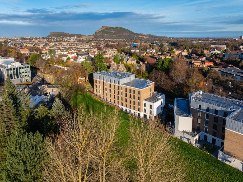 View towards Arthur Seat