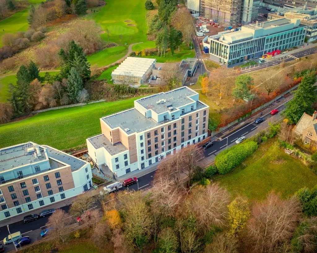 Mayfield  from South