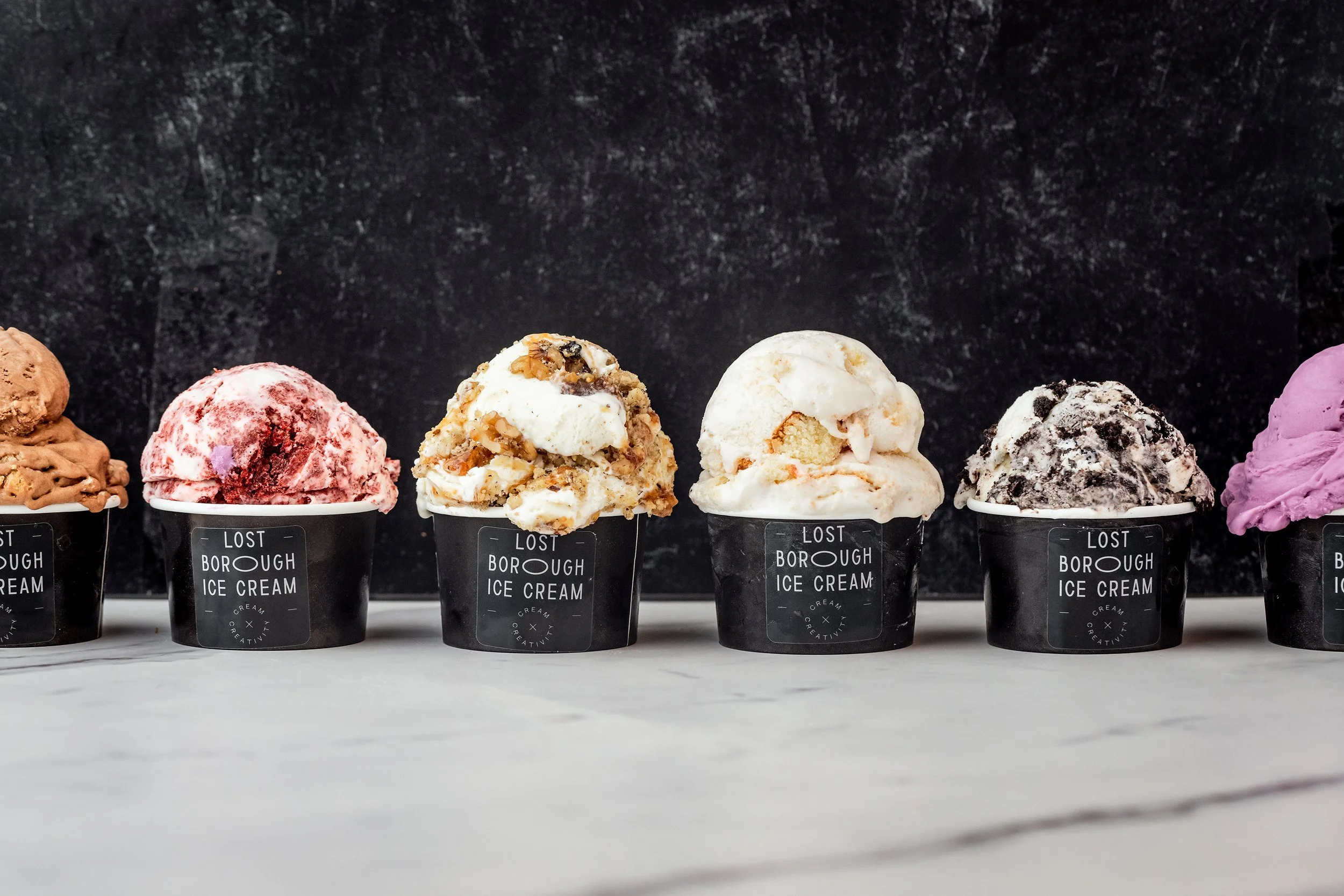 Menu | Discover Delightful Flavors — Lost Borough Ice Cream
