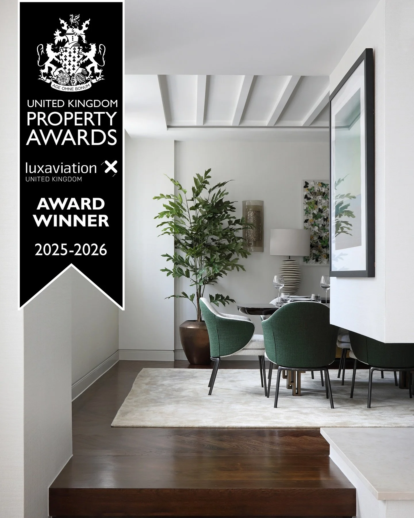 We are absolutely thrilled to announce that our Mayfair Penthouse project has won the International Property Award in the Residential Interior Apartment category! 

It&rsquo;s an honour to have our work recognised on an international stage and to be 