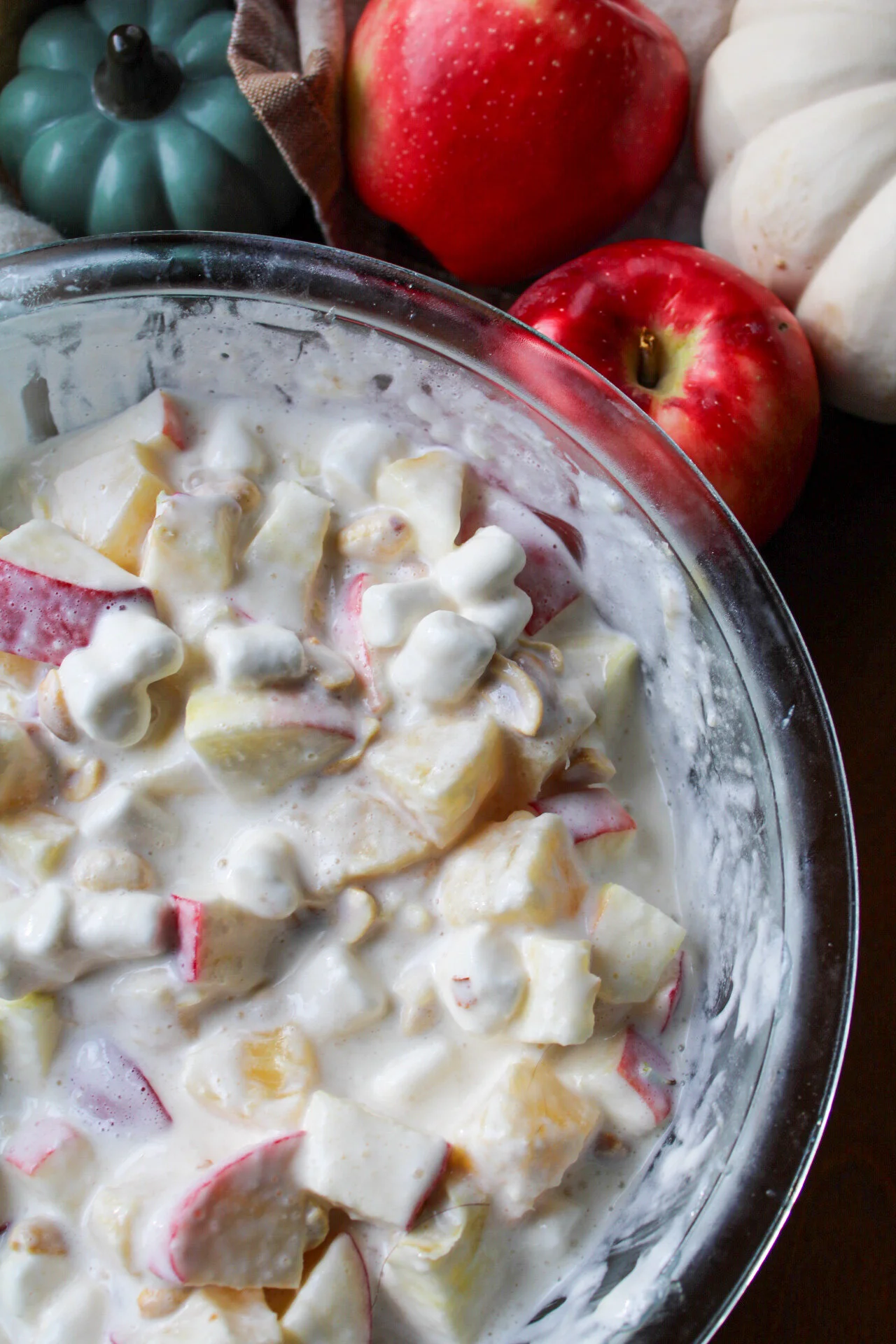 Vegan Taffy Apple Salad