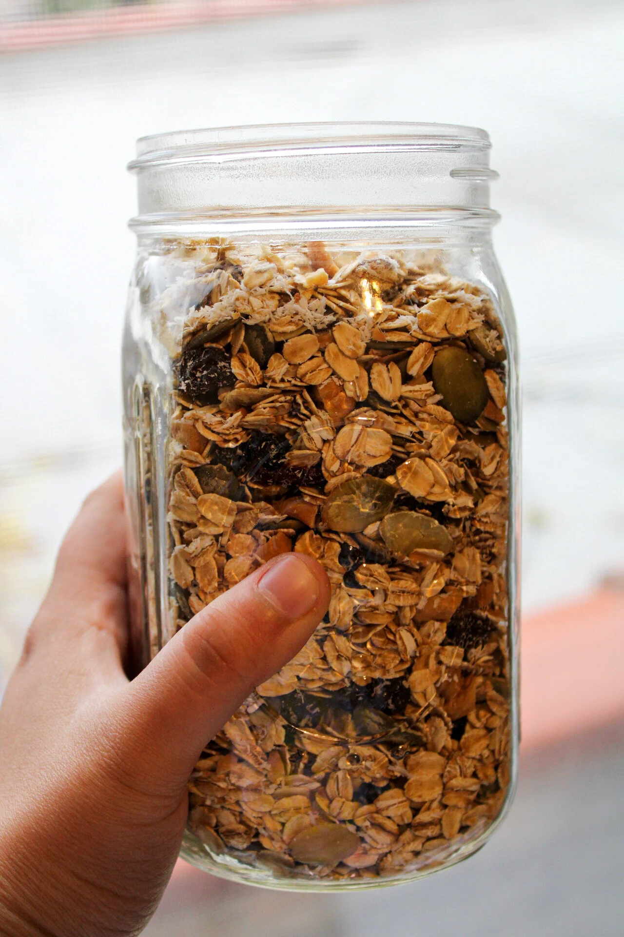 Cherry, Cashew and Coconut Muesli