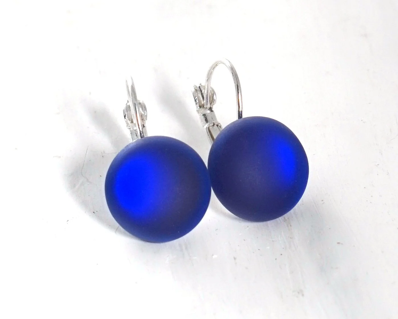 Earrings - Cobalt Blob - _DSC1761.JPG