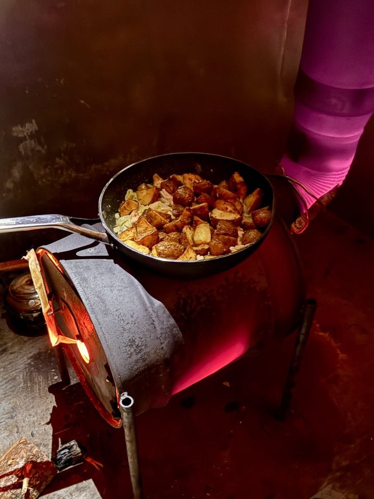 Night Touring &amp; Fresh Salmon fry, Upper Lake Melville