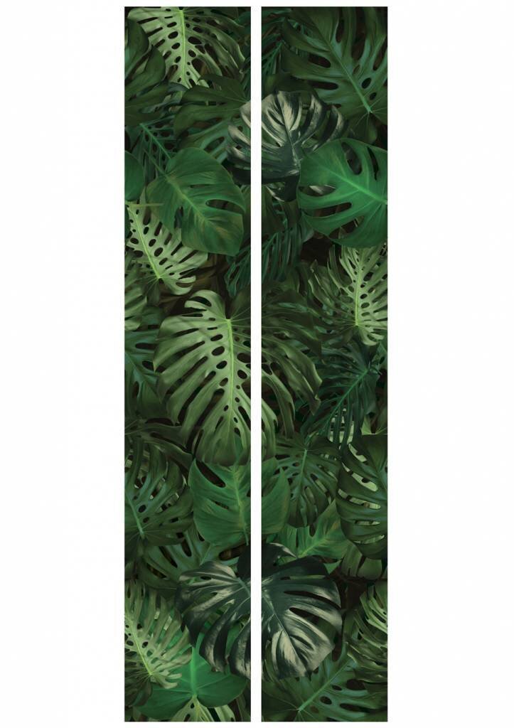 Monica Voel me slecht bed Botanical monstera behang (97.4 x 280 cm) — BEDS & HOME