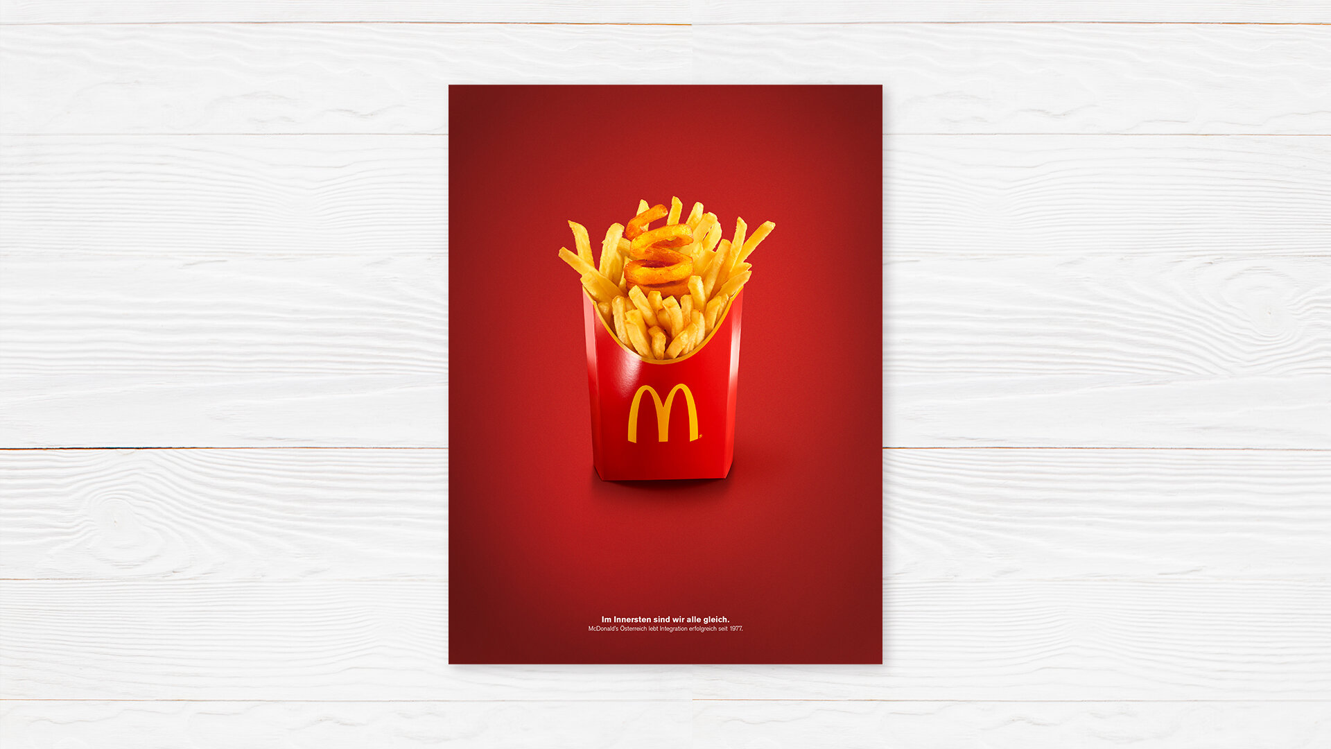  Im Inneren sind wir alle gleich.  McDonald’s Österreich lebt Integration erfolgreich seit 1978. 