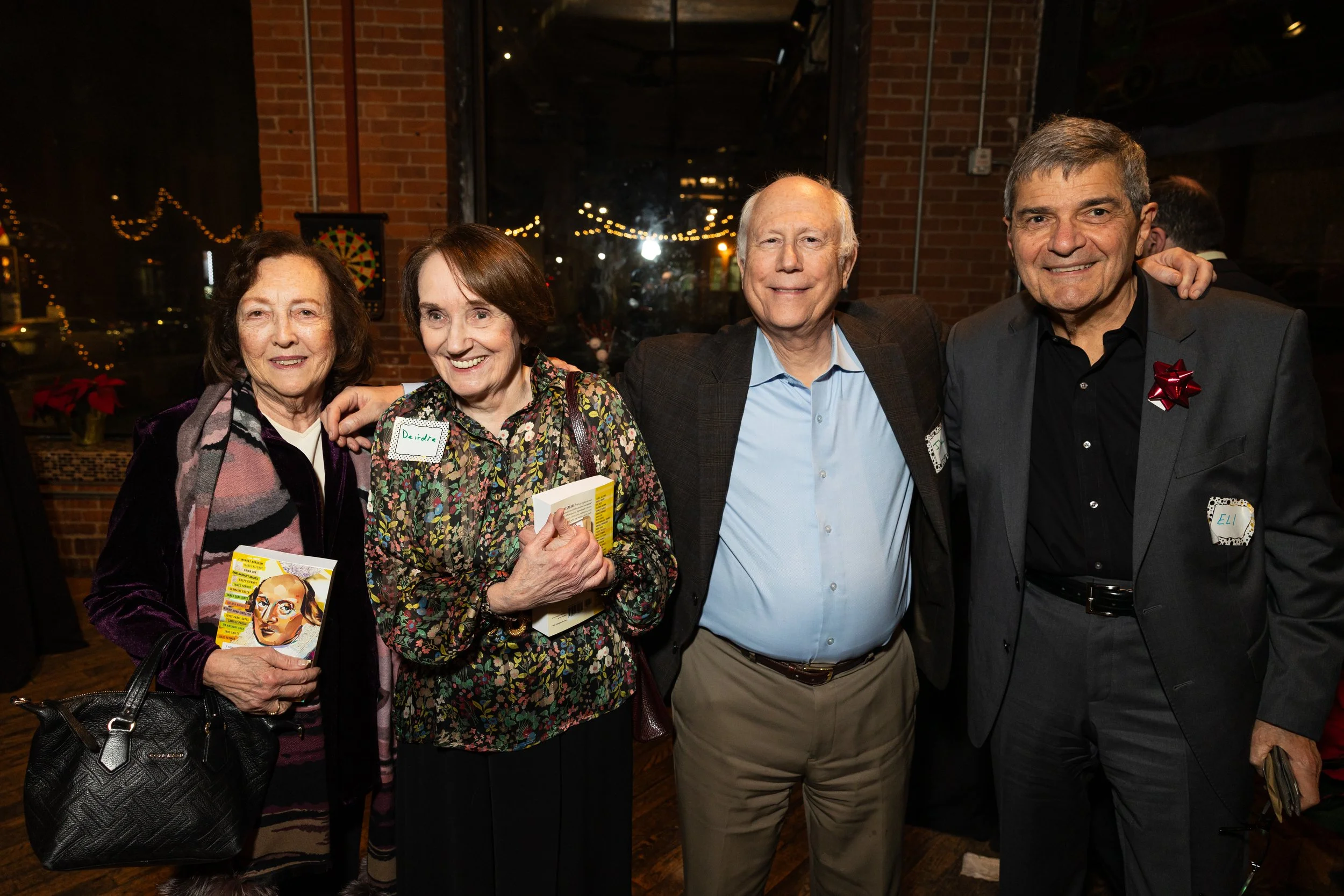 Elaine Mattioli, Deirdre & Jim Pullman, and Eli Mattioli