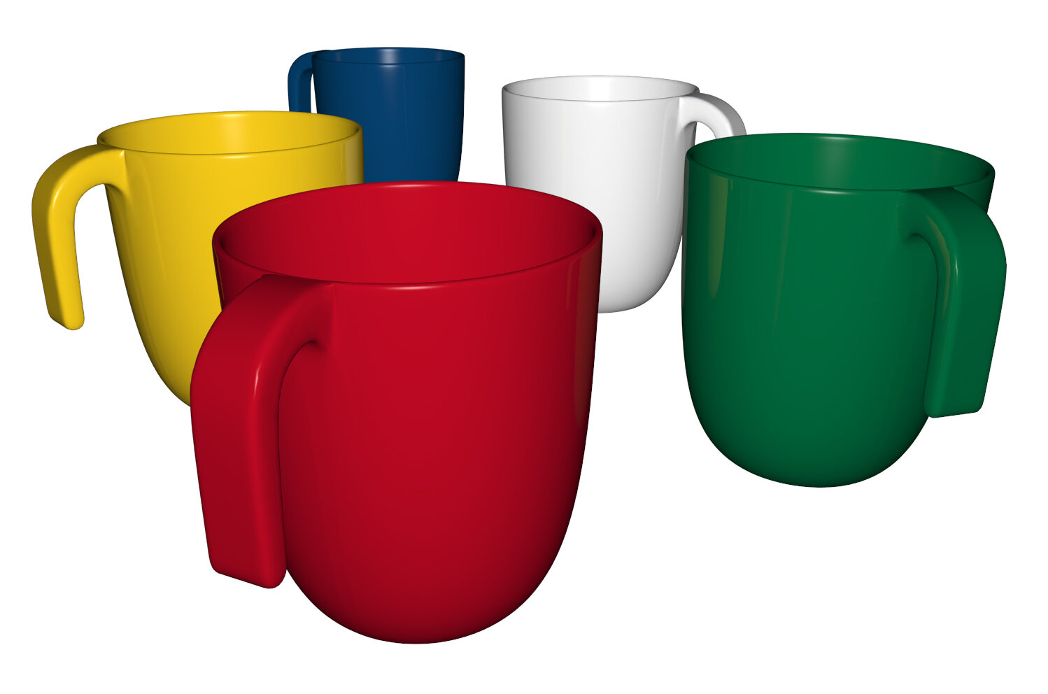 Faplana Melamine Mugs