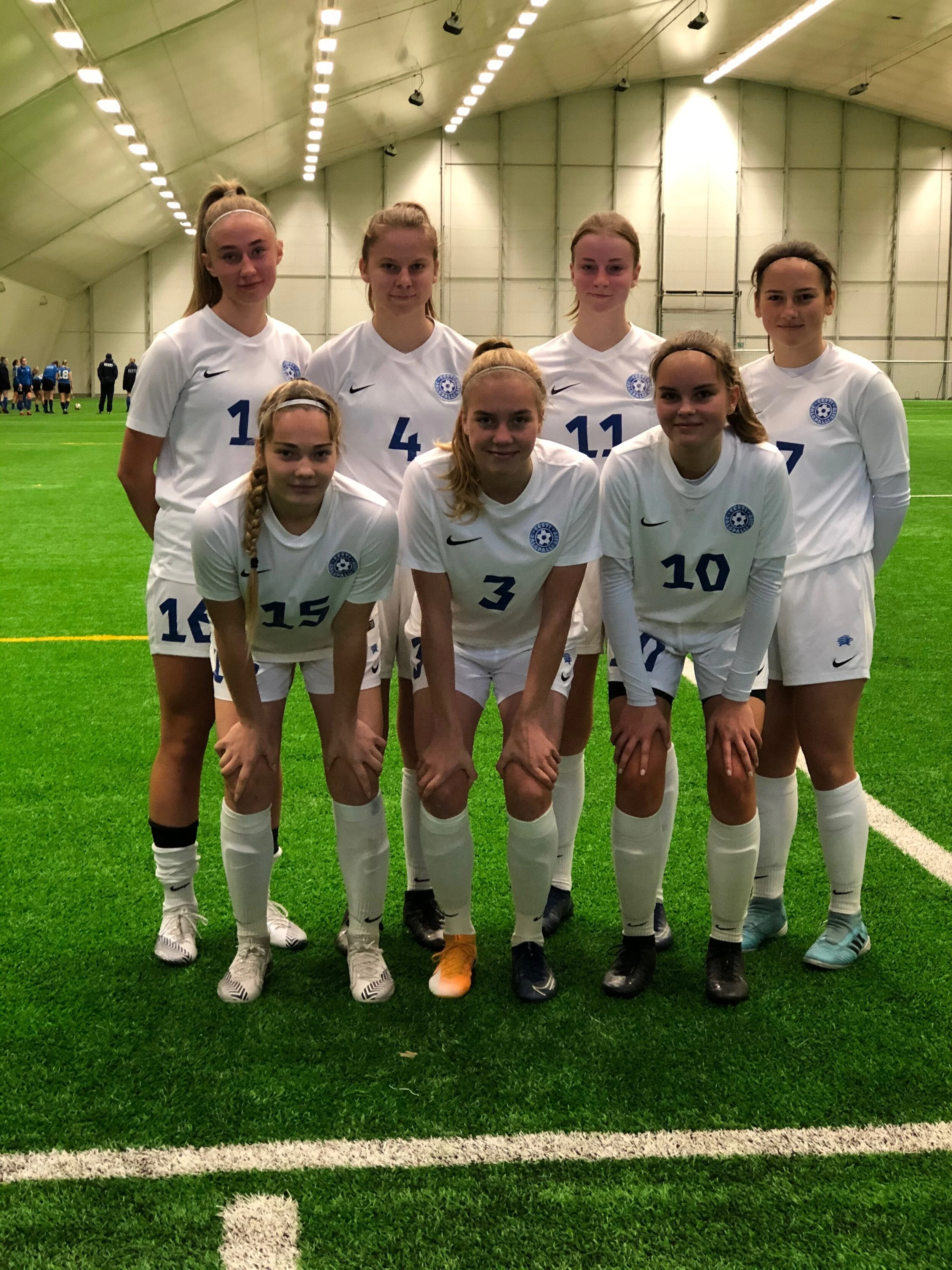 U17 tüdrukud koondise treeninglaagris