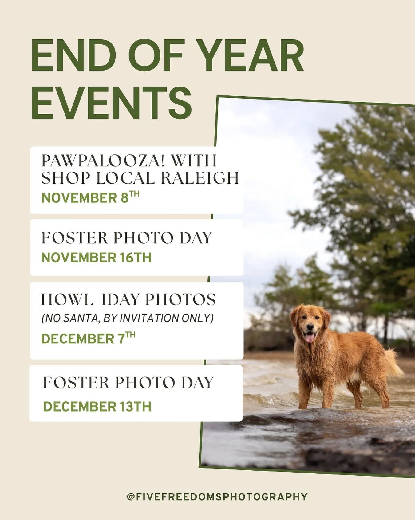 It&rsquo;s almost a wrap on 2025 (insane, I know 🤯)! 

We&rsquo;ve got just a few events left for the end of the year but will be taking much needed time off to prep for 2026 and just enjoy the holiday season. 

Hope to see you before 2026! 😉 

Ral