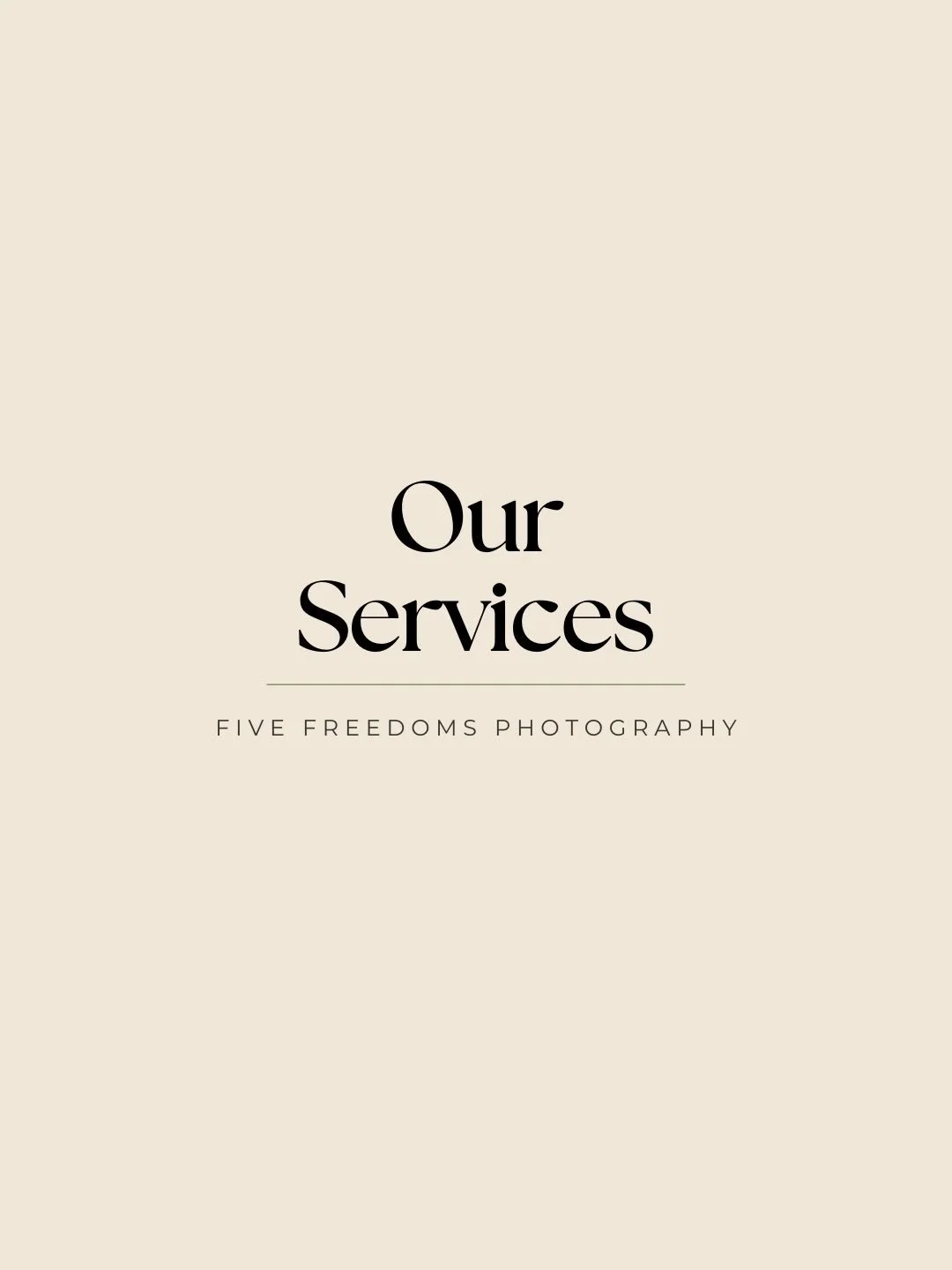 Our Services ✨ 

Looking to book or want more information? All of that and more can be found at our website: fivefreedomsphotography.com. 

#raleighphotographers #ncpetphotographer #raleighpetphotography 

Raleigh-Durham&rsquo;s Pet + People Photogra