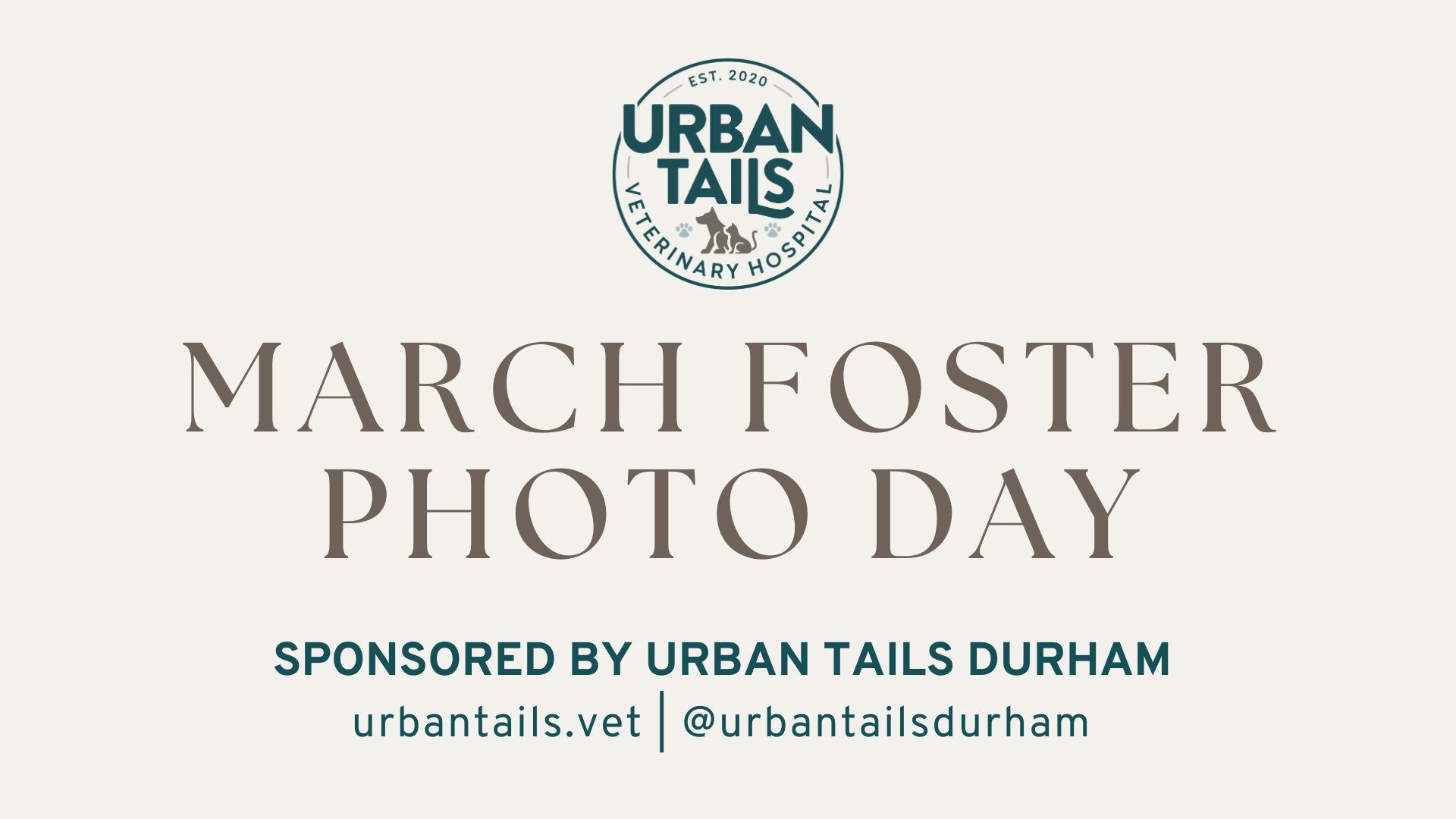 March Foster Photo Day Sponsored by Urban Tails Durham
