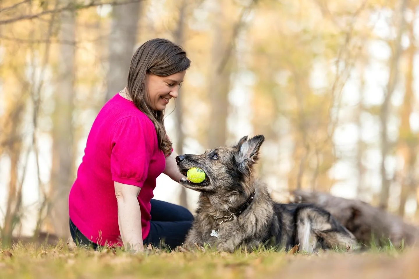 When you love two things, your tennis ball and Mom. 💕 ( Not necessarily in that order 😉)

ICYMI, our Senior Dog Session Giveaway ends tomorrow, Friday, February 20th at 11:59PM/EST. 

The winner will be announced right here on social at 11 AM Satur