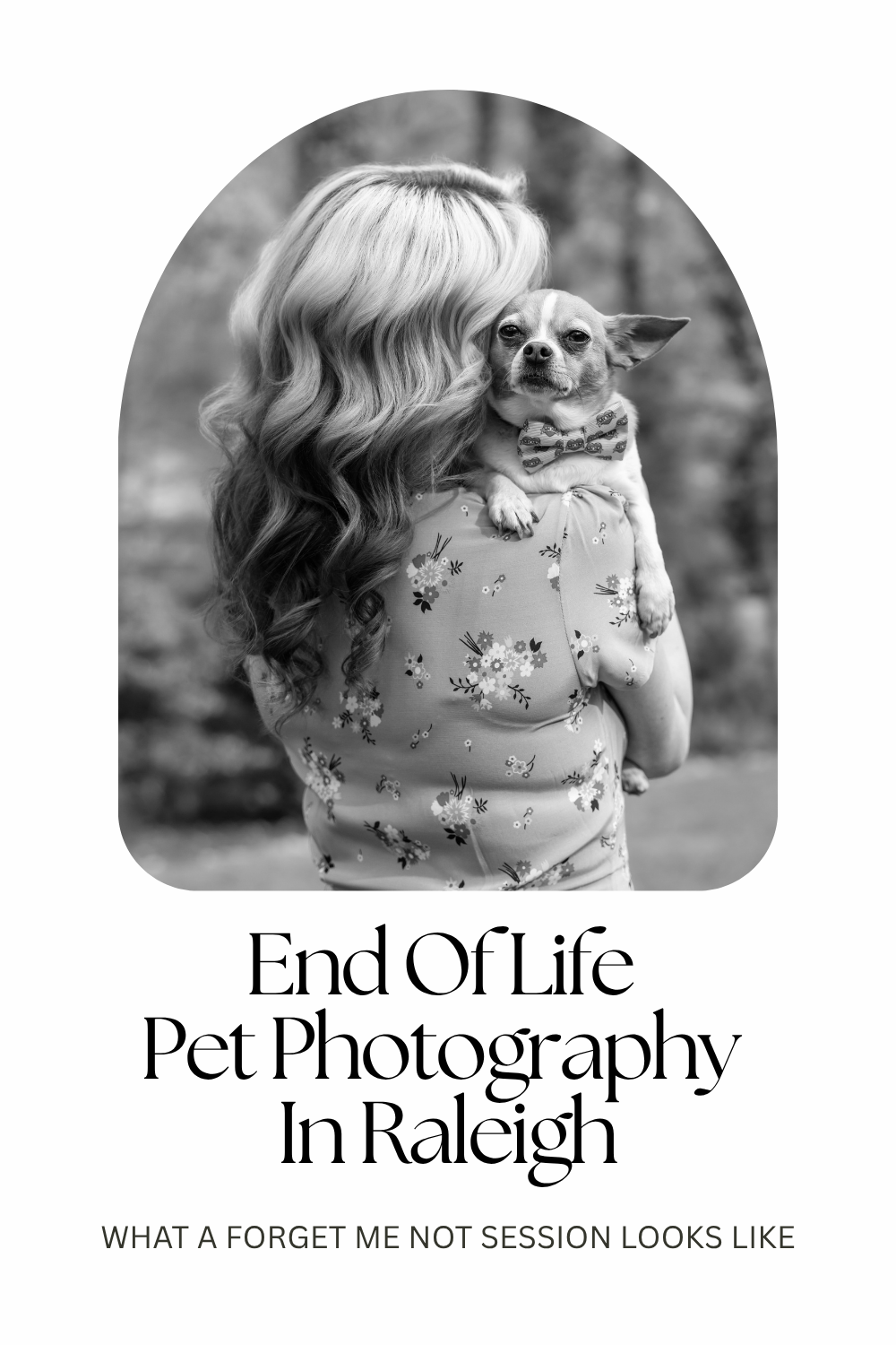 What to Expect During a Forget-Me-Not Session: End-of-Life Pet Photography in Raleigh