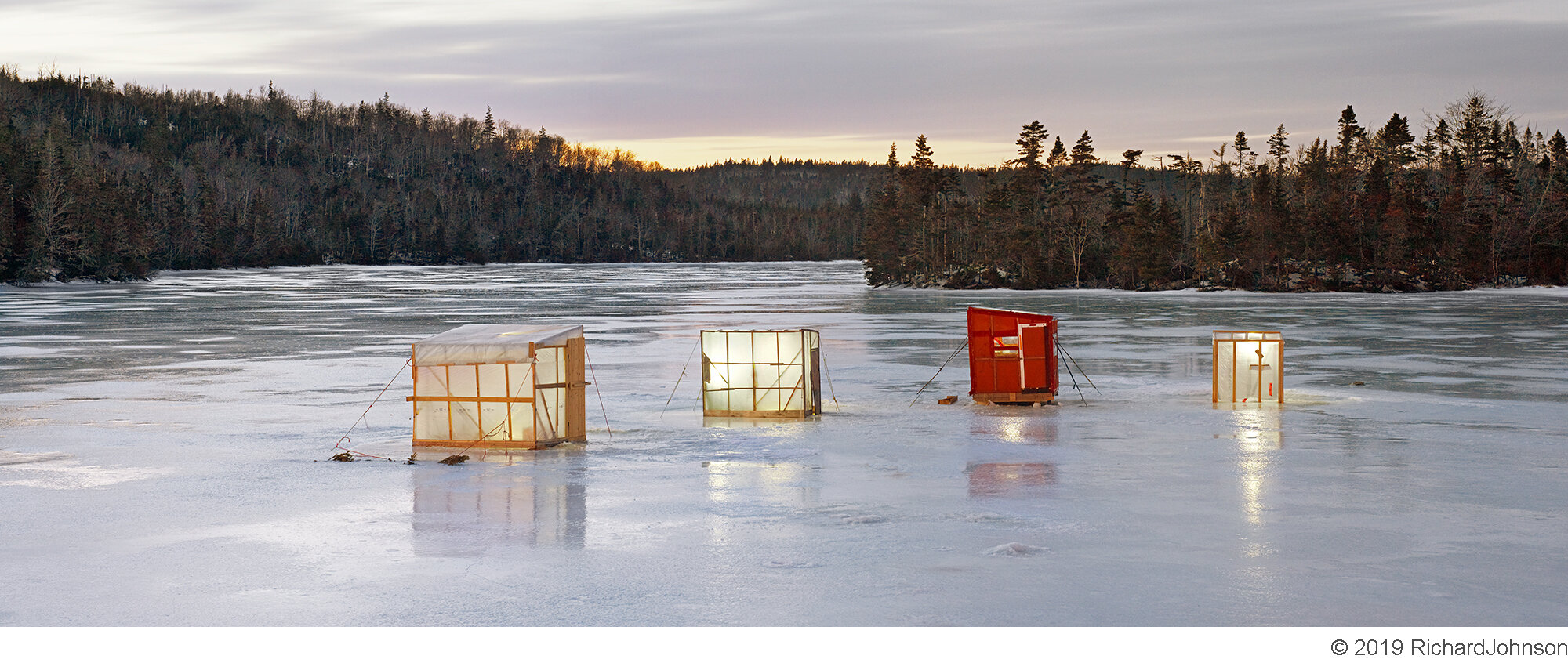 Ice Village # 97 - Oyster Pond, Atlantic Ocean, Nova Scotia, Canada, 2015