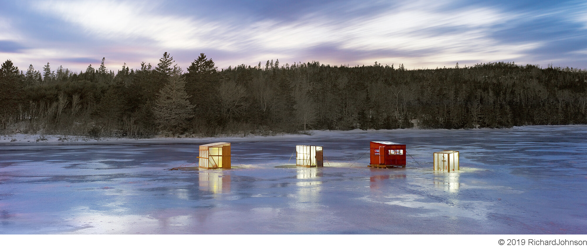 Ice Village # 96 - Oyster Pond, Atlantic Ocean, Nova Scotia, Canada, 2015