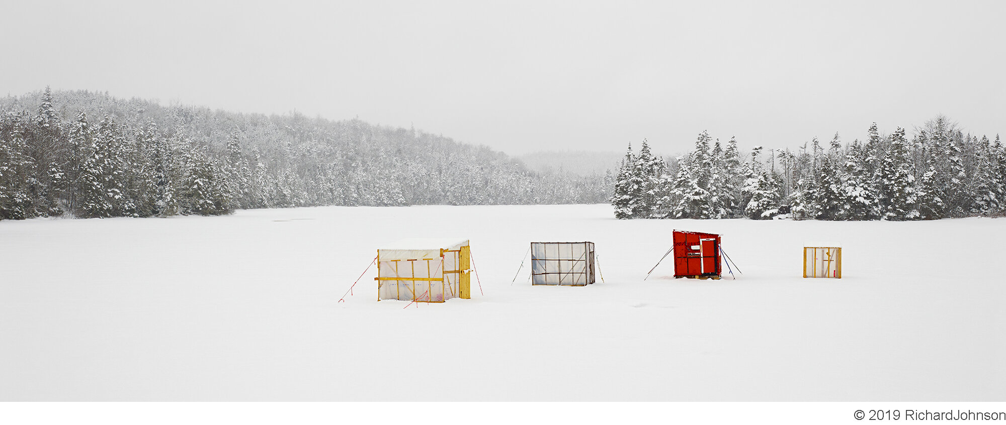 Ice Village # 99 - Oyster Pond, Atlantic Ocean, Nova Scotia, Canada, 2015