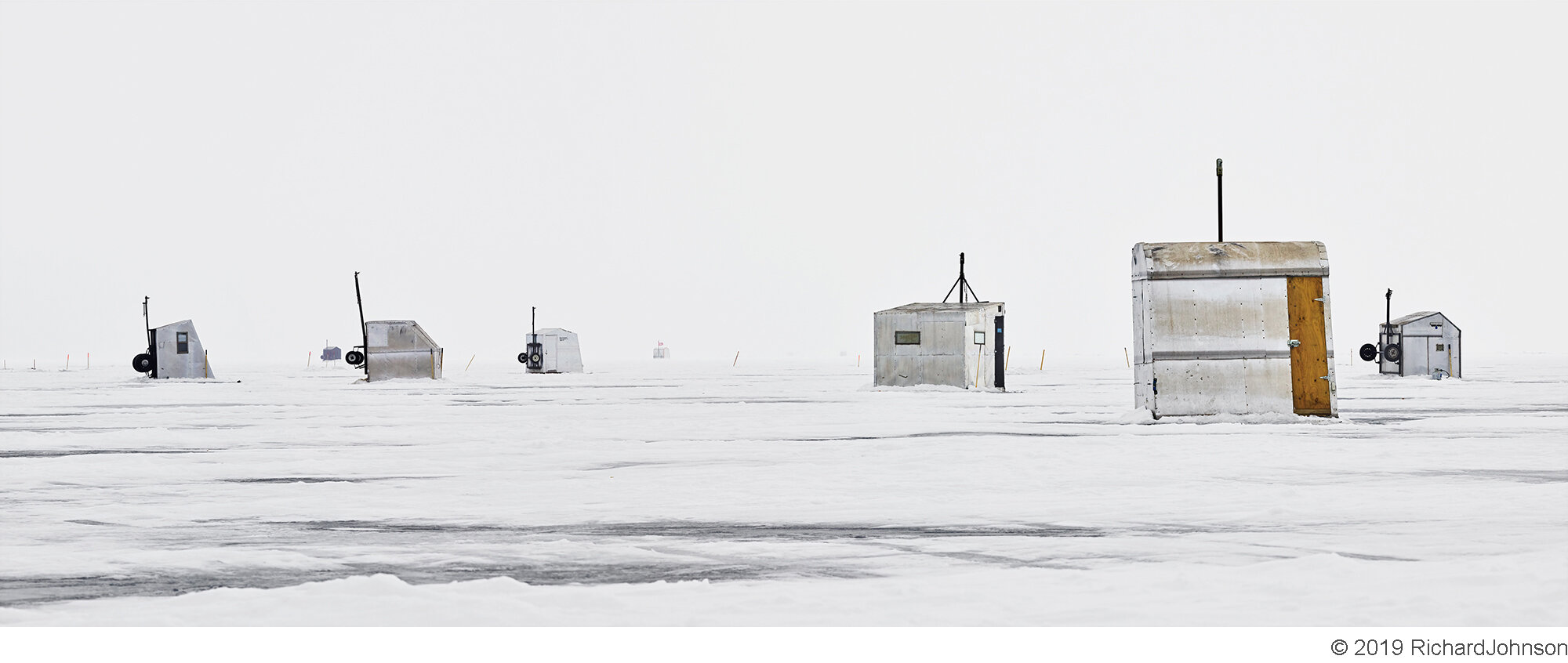 Ice Village # 261 - Neenah, Lake Winnebago, Wisconsin, USA, 2018