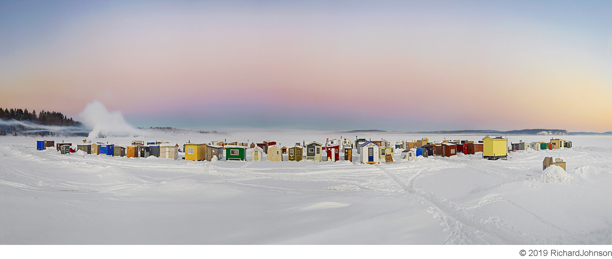 Ice Village # 87 - Renforth, Kennebecasis River, New Brunswick, Canada, 2015