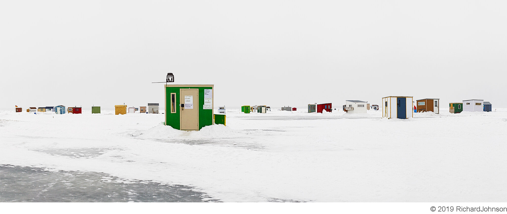 Ice Village # 67 - Fleuve Saint-Laurent, Quebec, Canada, 2015