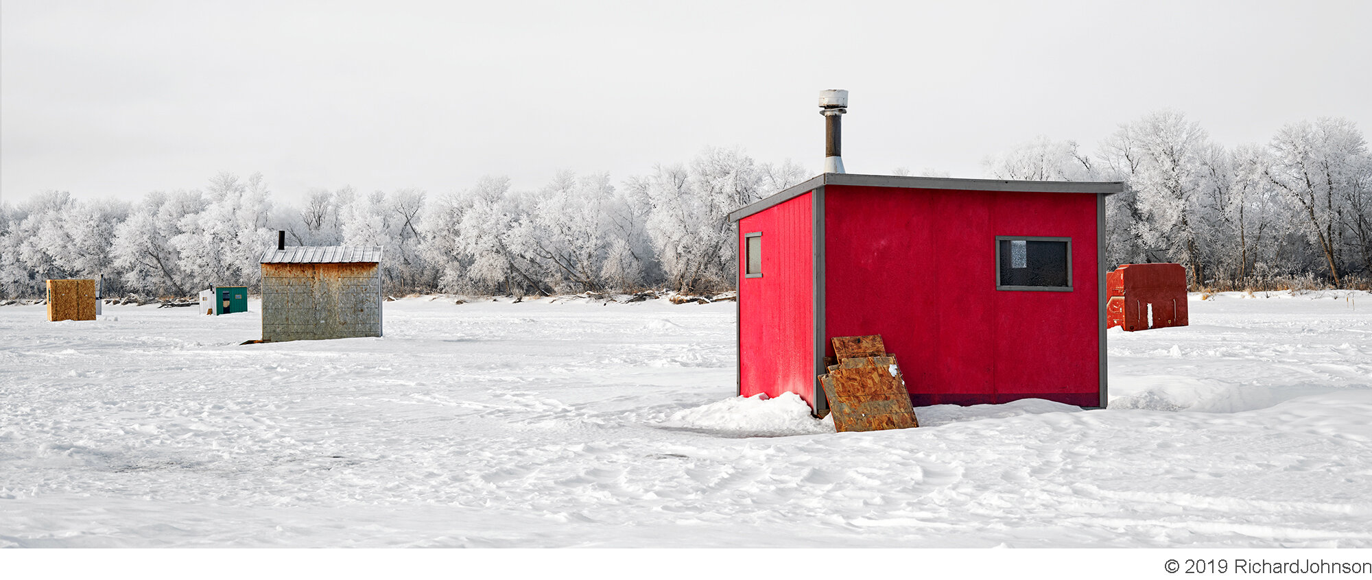 Ice Village # 23 - Selkirk, Red River, Manitoba, Canada, 2010