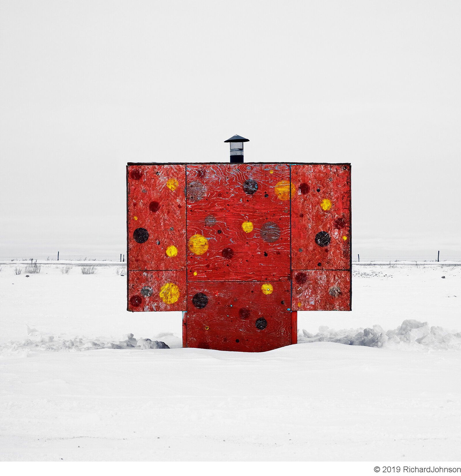 Ice Hut # 504-a - Shields, Blackstrap Reservoir, Saskatchewan, Canada, 2011