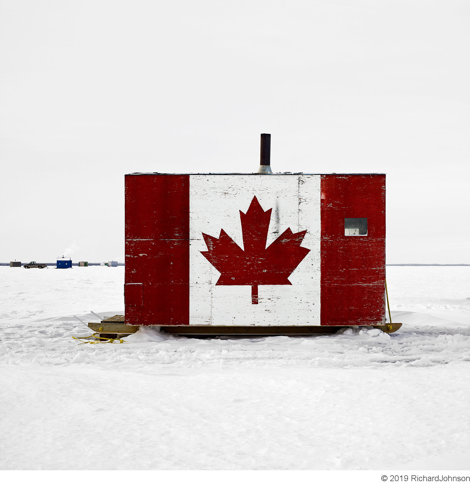 Ice Hut # 530 - Joussard, Lesser Slave Lake, Alberta, Canada, 2011