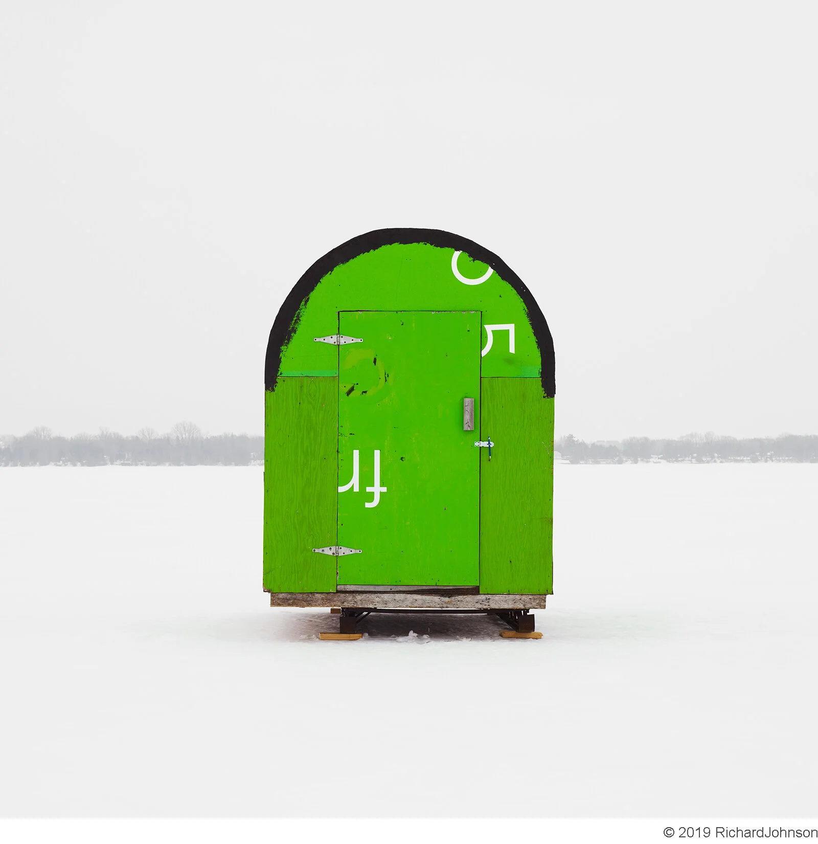 Ice Huts — Richard Johnson Photography