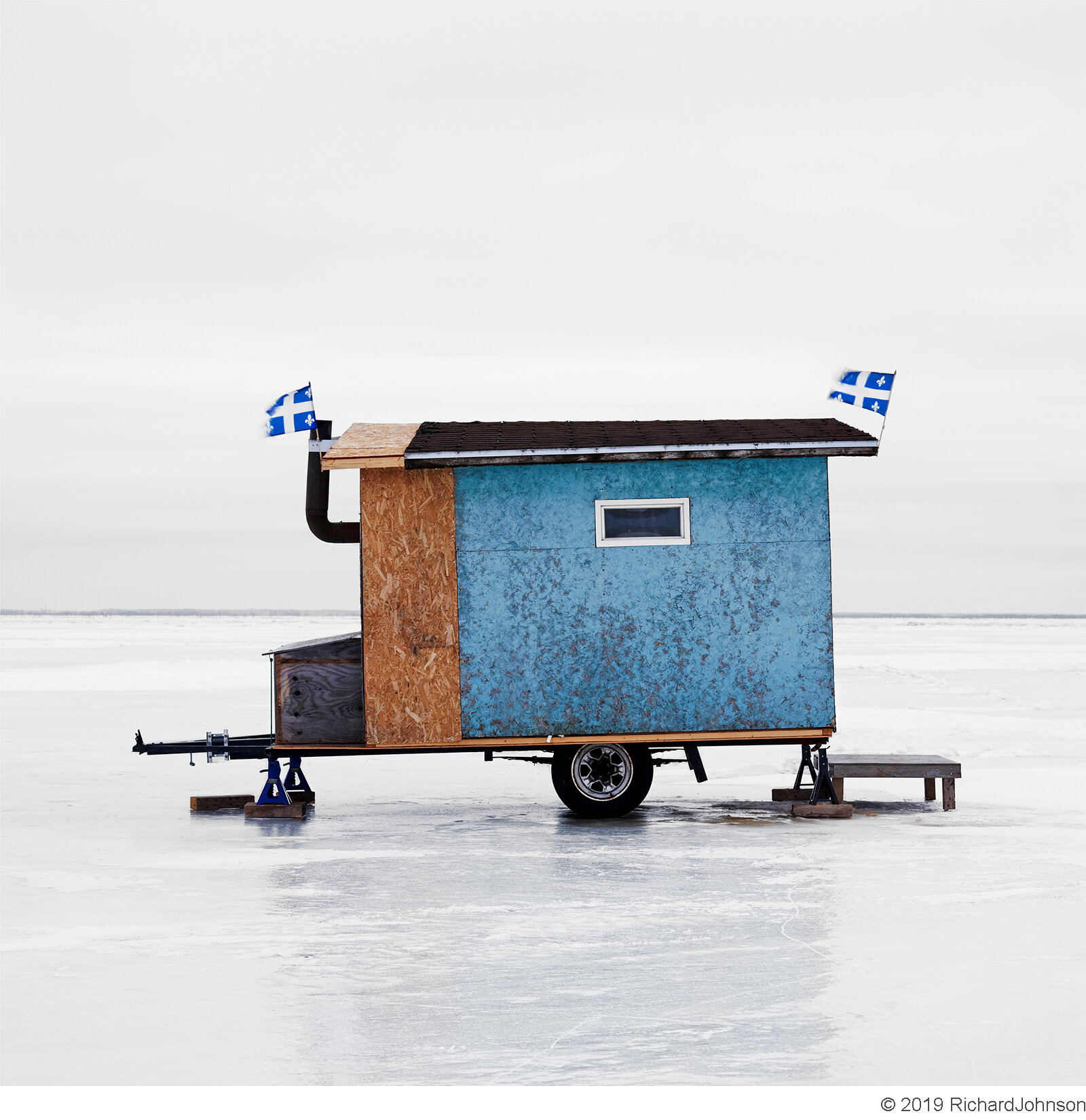 Ice Hut # 374 - Yamachiche, Lac Saint-Pierre, Quebec, Canada, 2010
