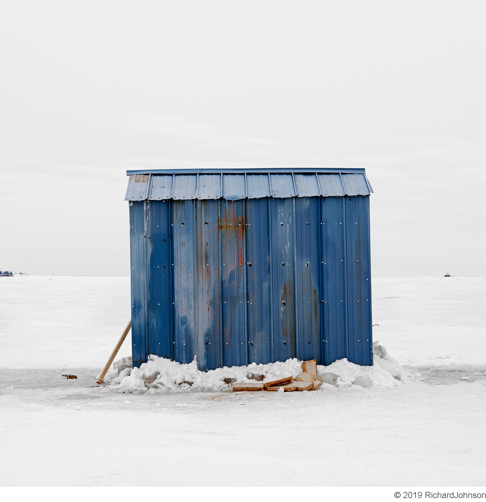 Ice Hut # 206 - Bedeque Bay, Summerside, Prince Edward Island, Canada, 2009