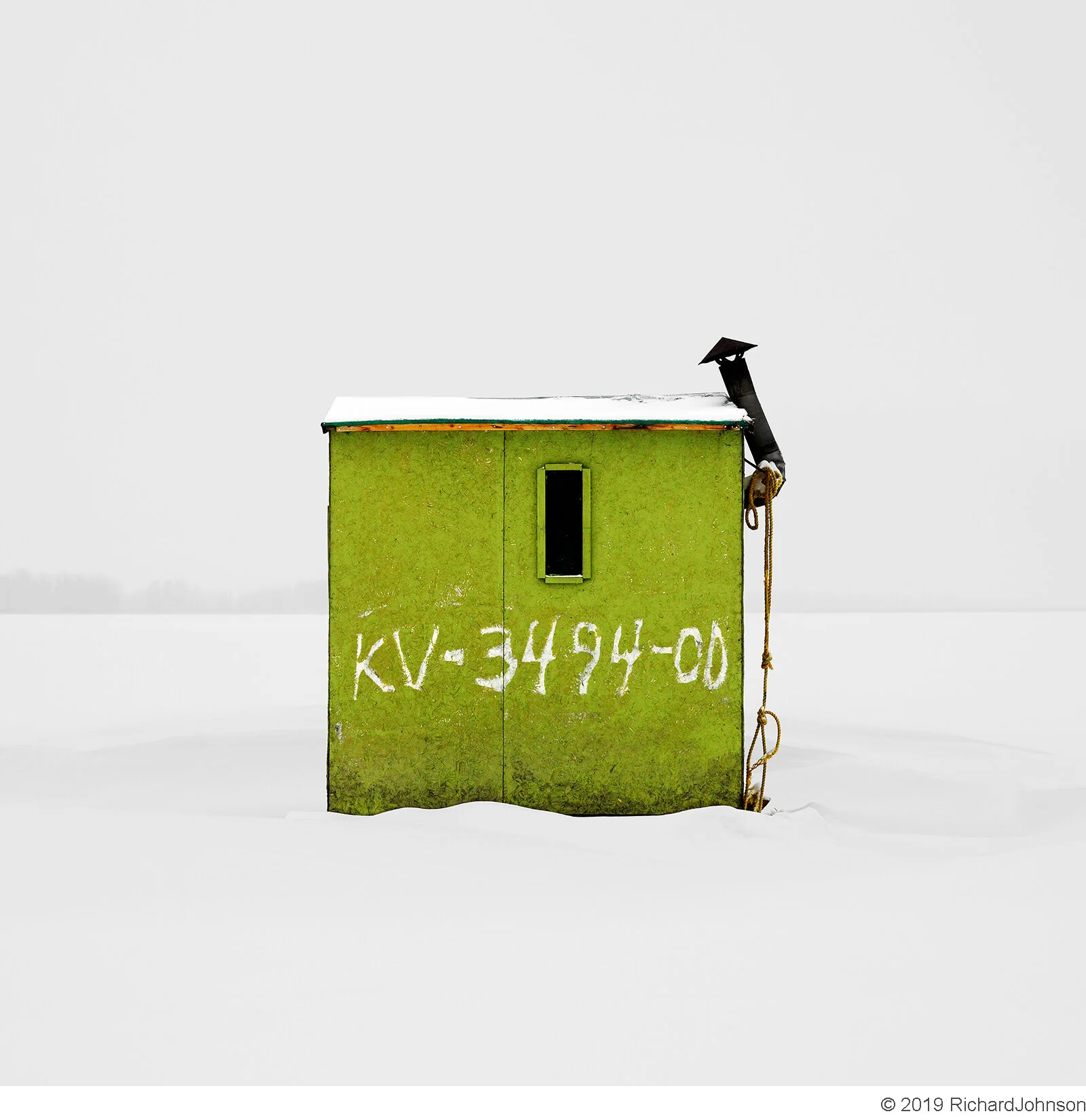 Ice Huts — Richard Johnson Photography